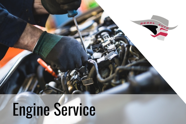 what does an engine service include
